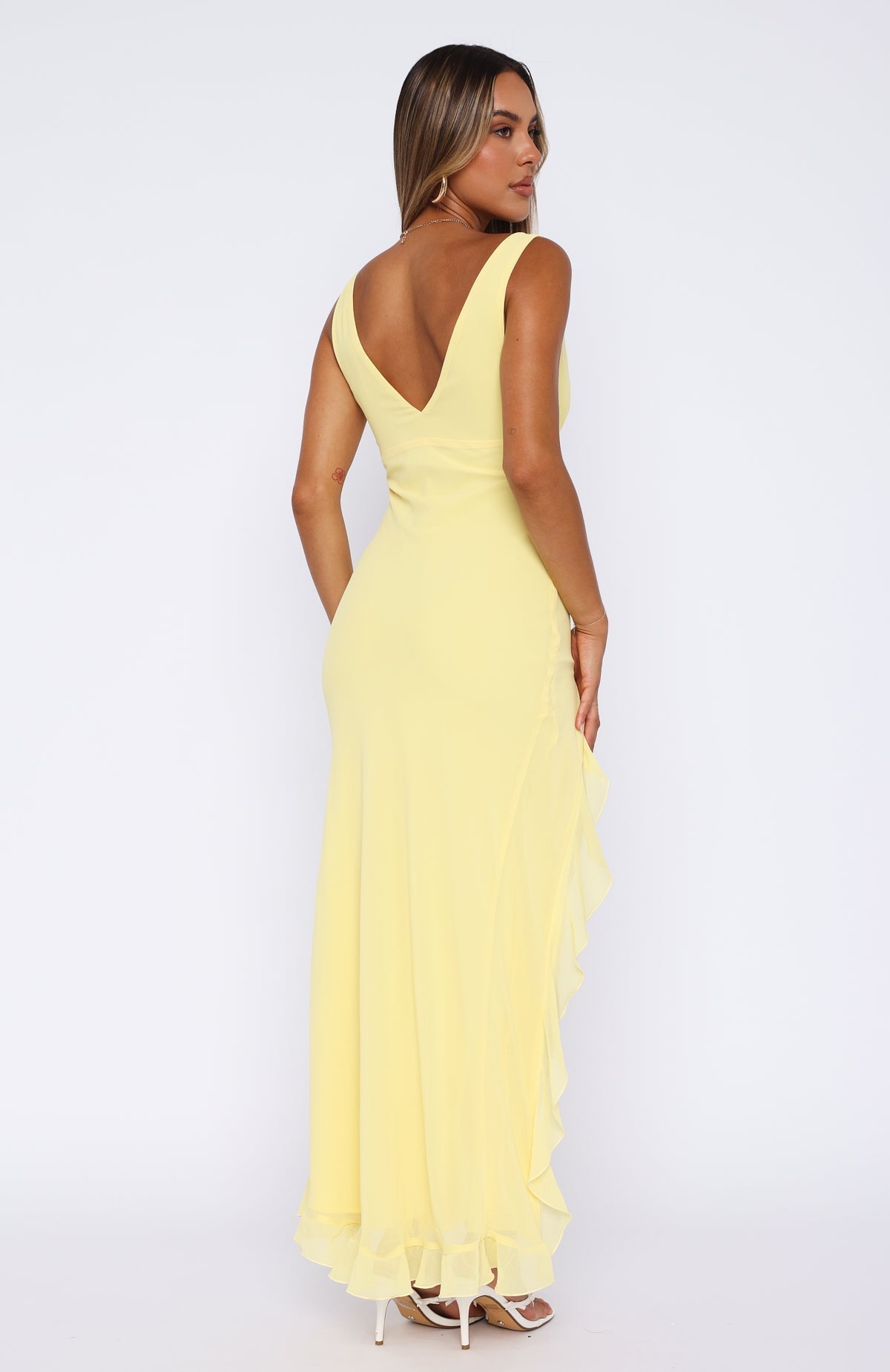 Abella - Maxi-mekko volangeilla