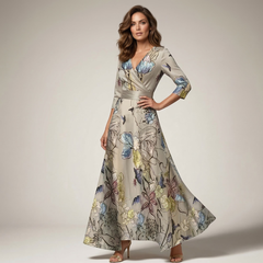 Eva - Tyylikäs maxi-mekko