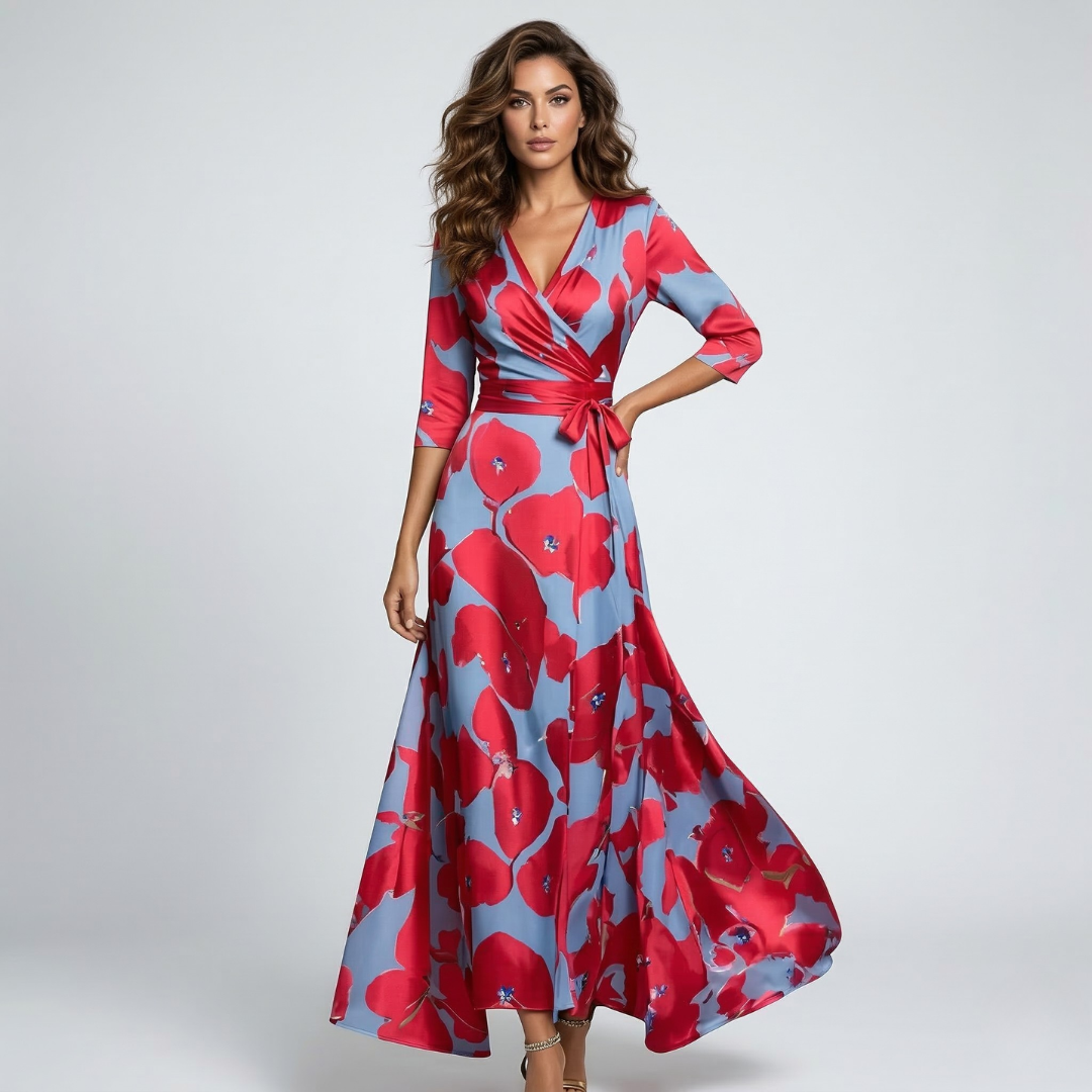 Eva - Tyylikäs maxi-mekko