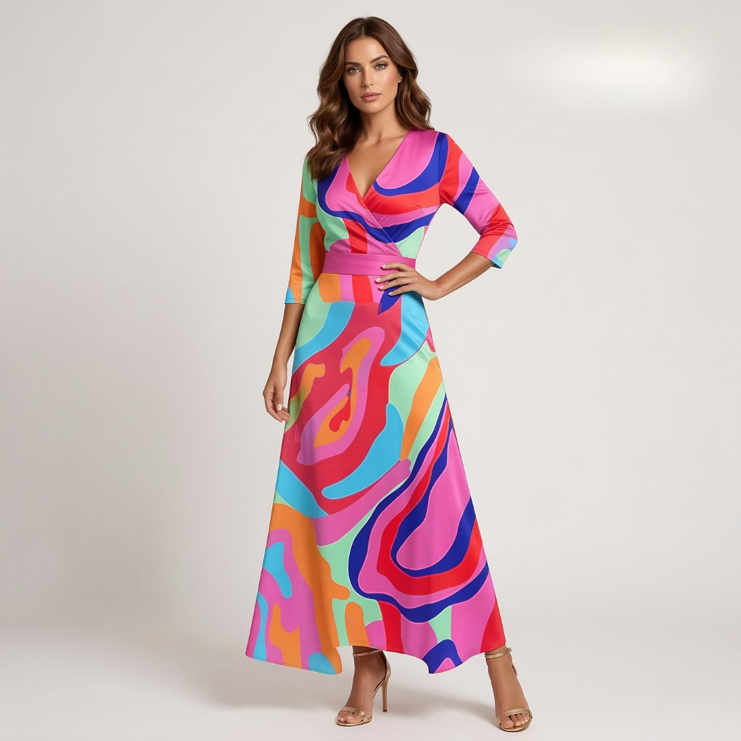 Eva - Tyylikäs maxi-mekko