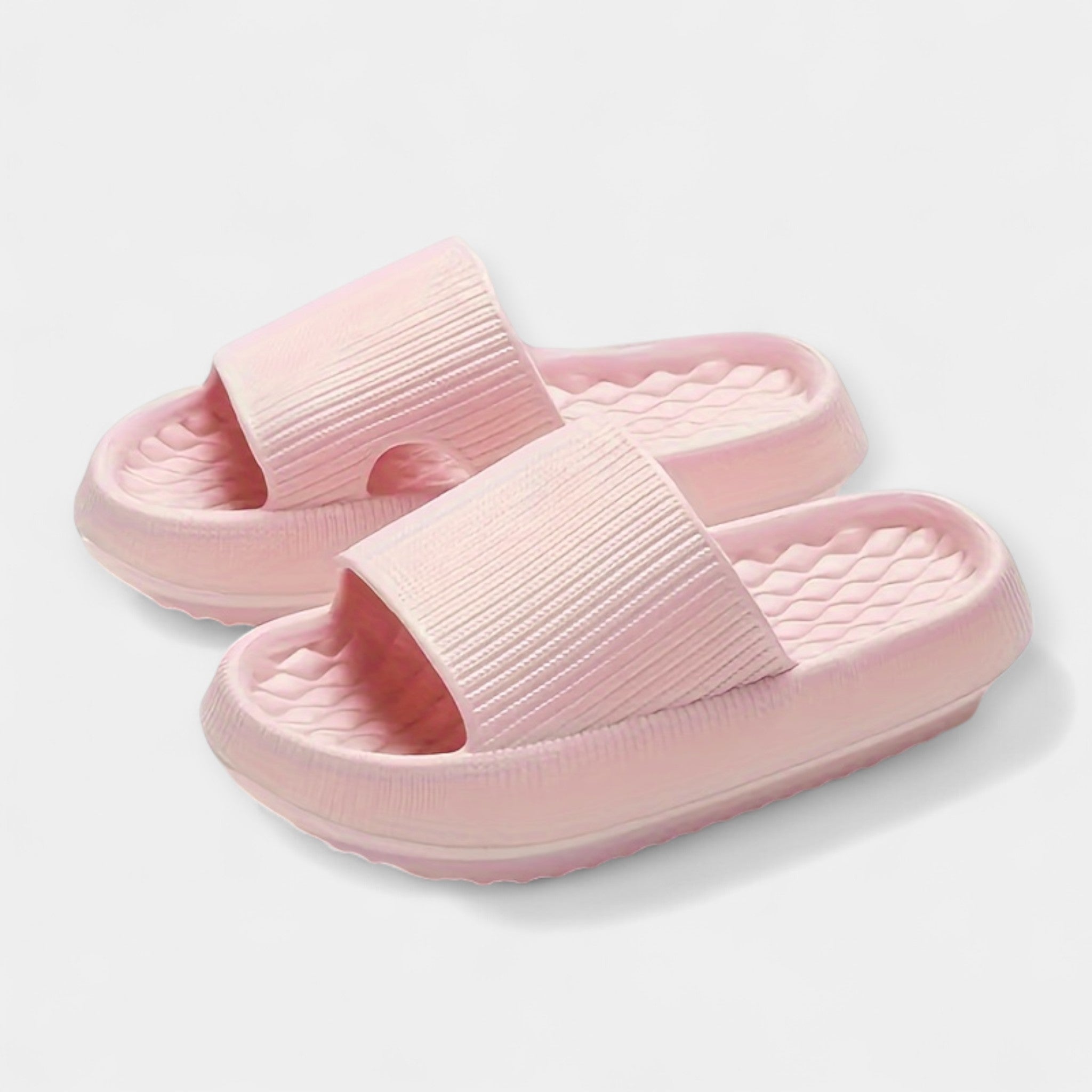Kesäiset Slip-On Sandaalit Paksupohjaisina