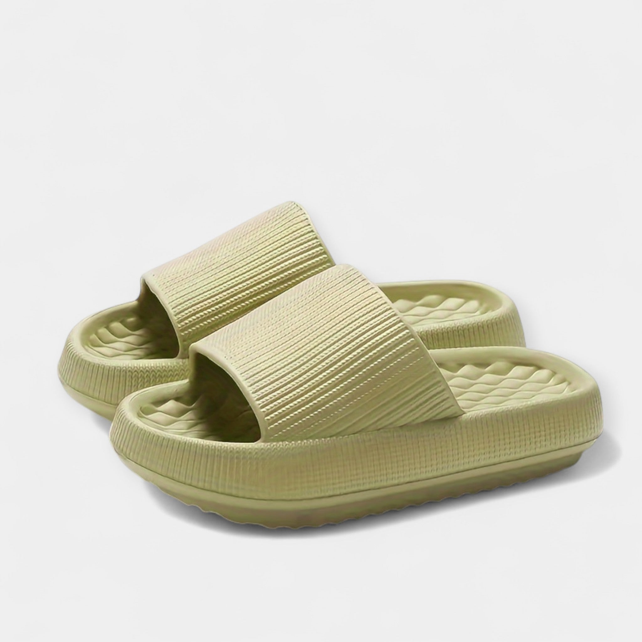 Kesäiset Slip-On Sandaalit Paksupohjaisina