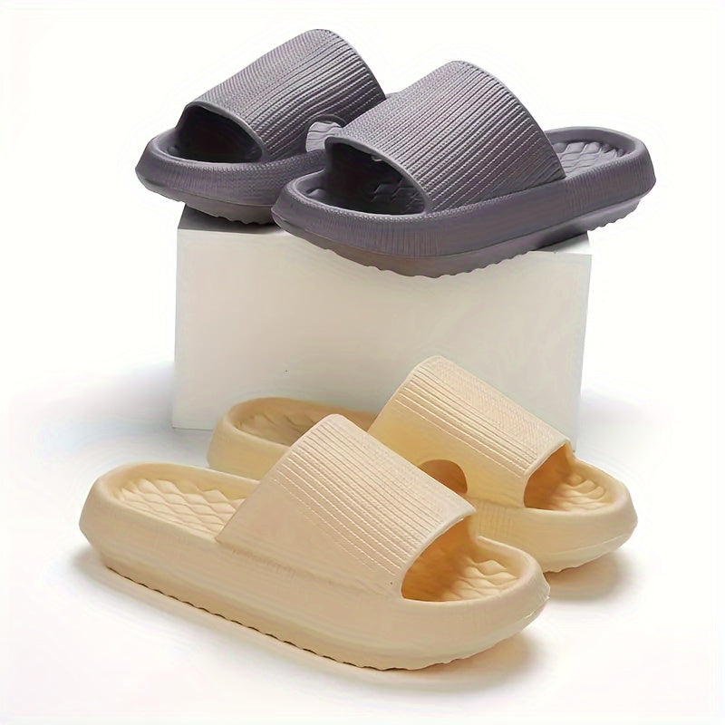 Kesäiset Slip-On Sandaalit Paksupohjaisina