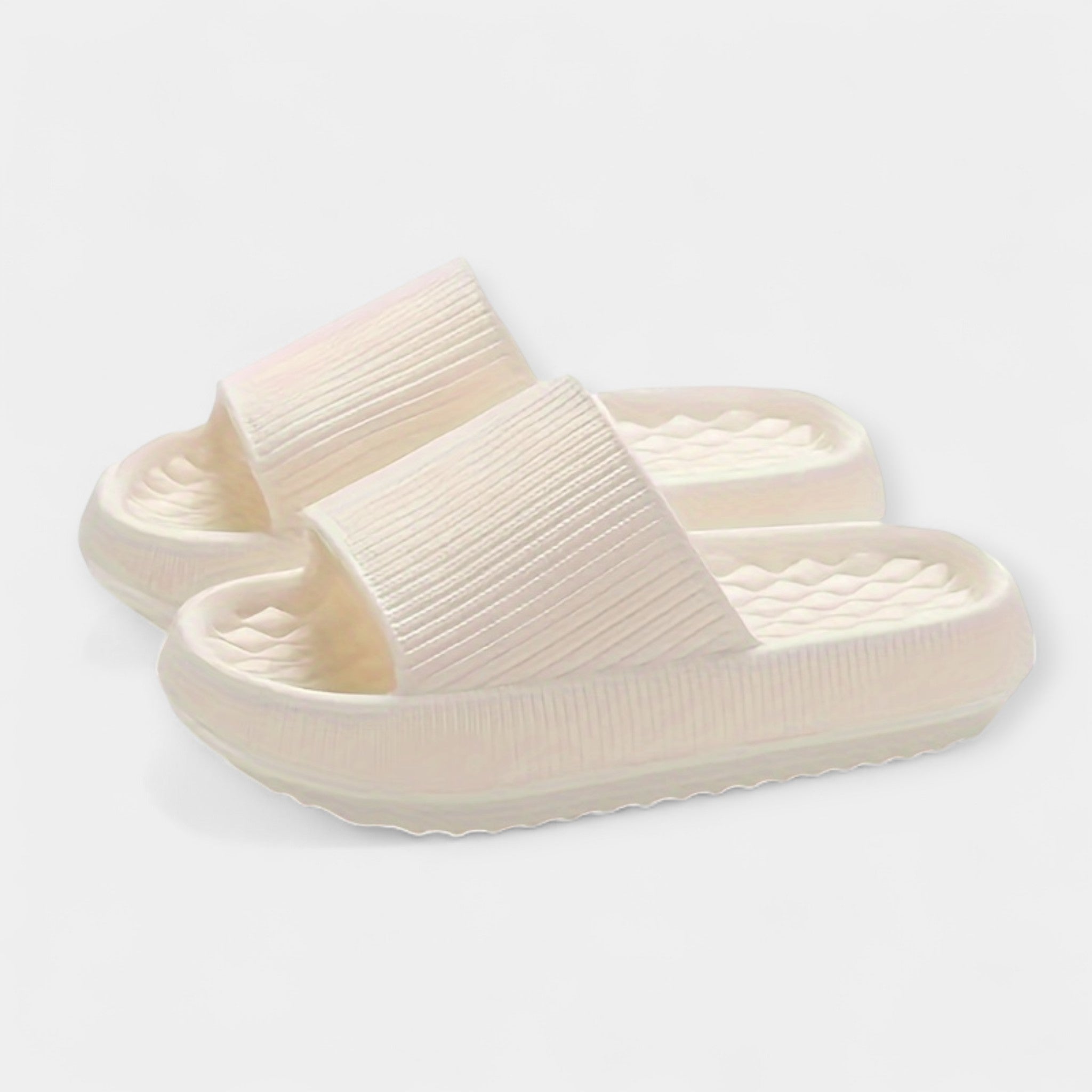 Kesäiset Slip-On Sandaalit Paksupohjaisina