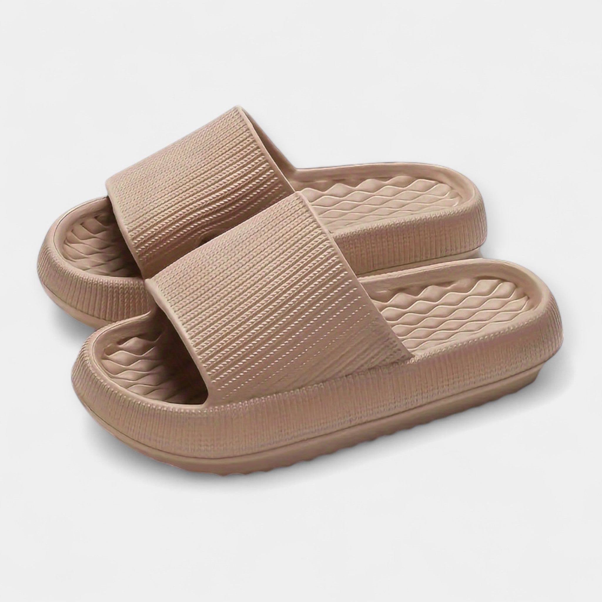 Kesäiset Slip-On Sandaalit Paksupohjaisina