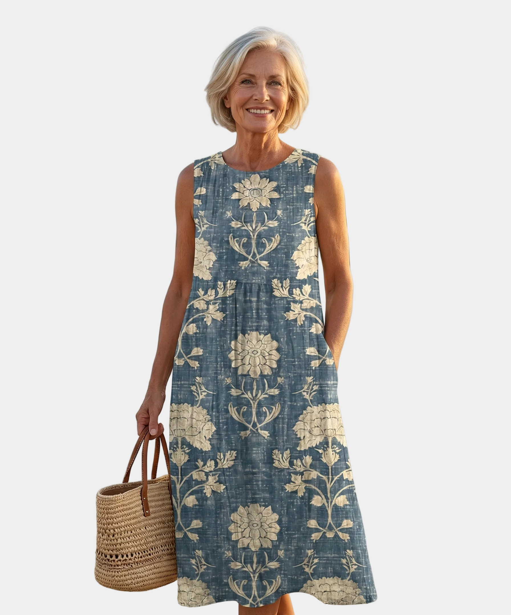 Elektra | Boho Midi-mekko