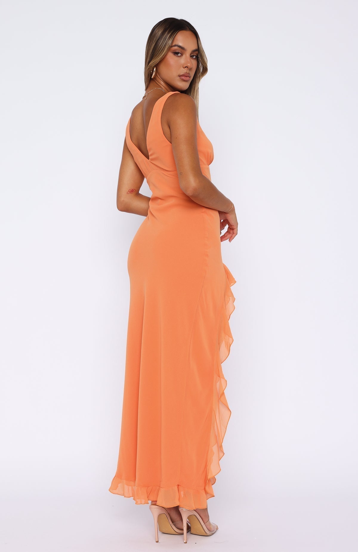 Abella - Maxi-mekko volangeilla