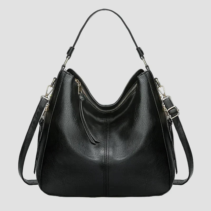 Souf - Ylellinen nahka Anti-Theft Hobo -laukku