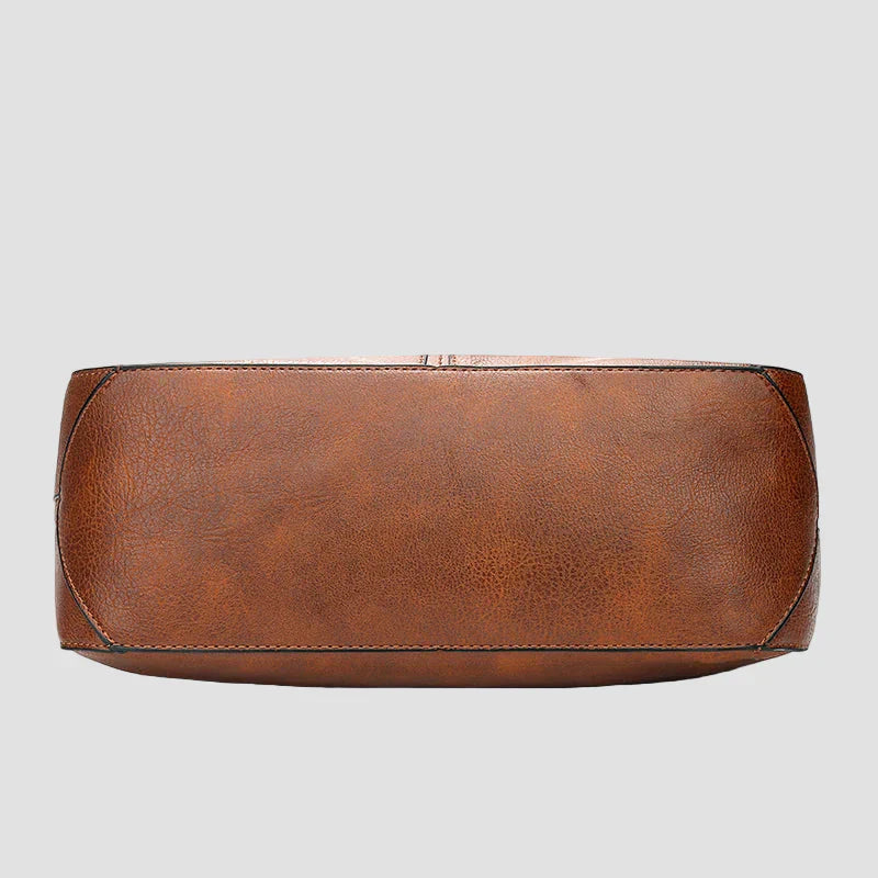 Souf - Ylellinen nahka Anti-Theft Hobo -laukku