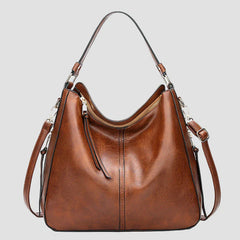 Souf - Ylellinen nahka Anti-Theft Hobo -laukku