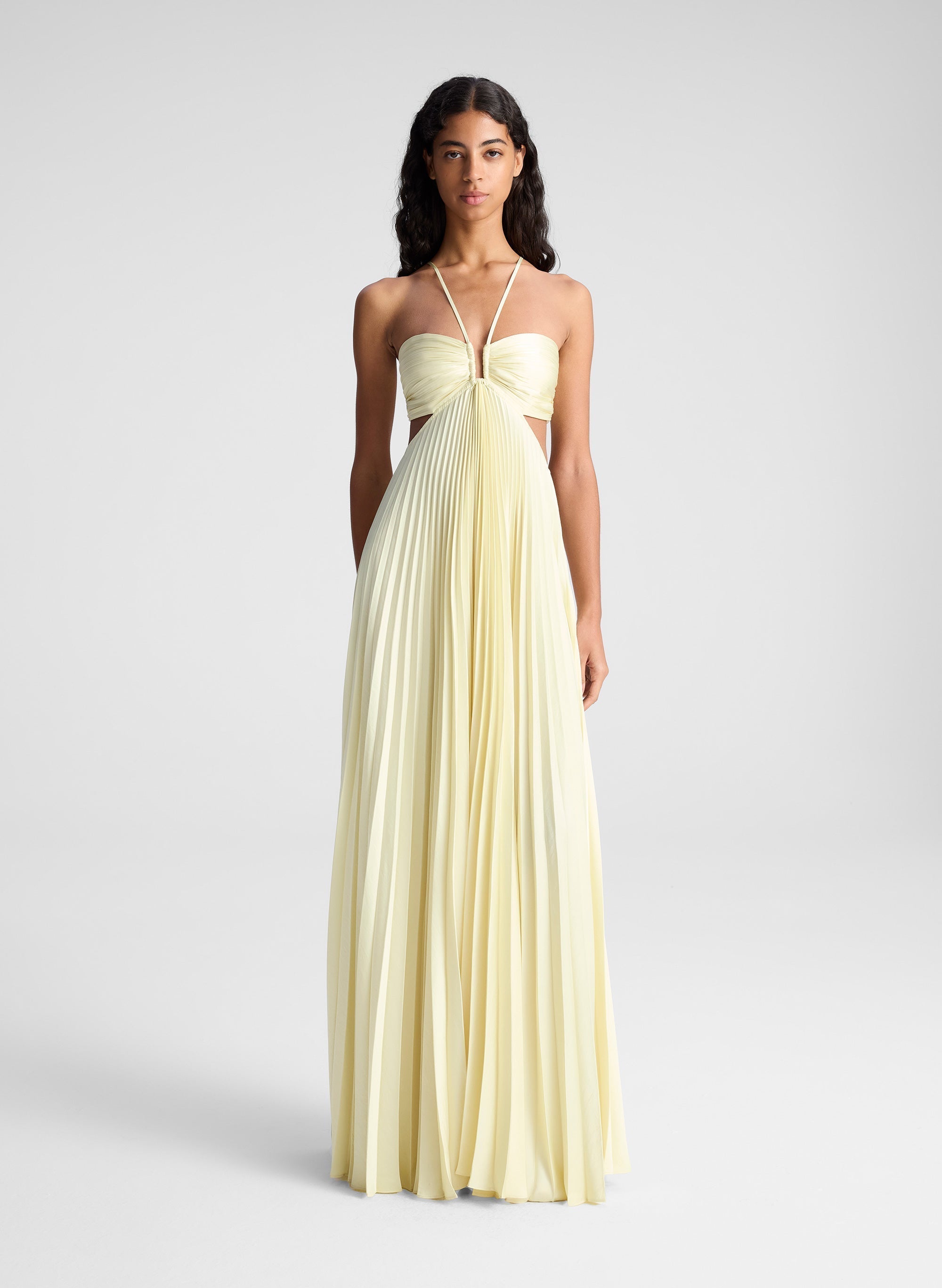 Nerina - Maxi-mekko laskoksilla
