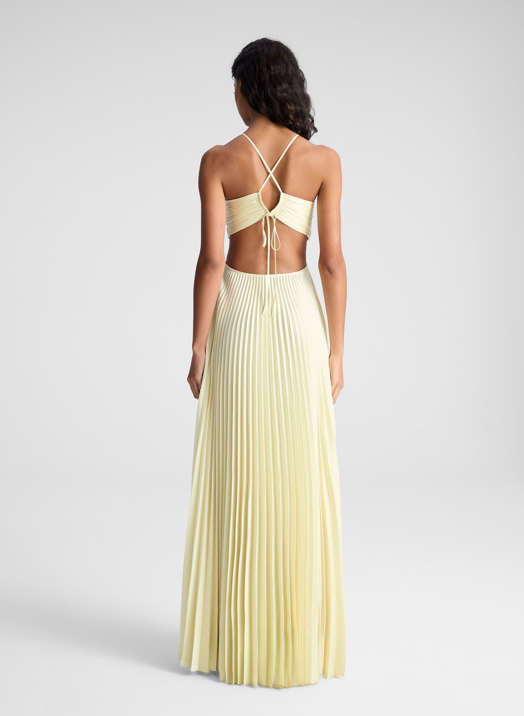Nerina - Maxi-mekko laskoksilla