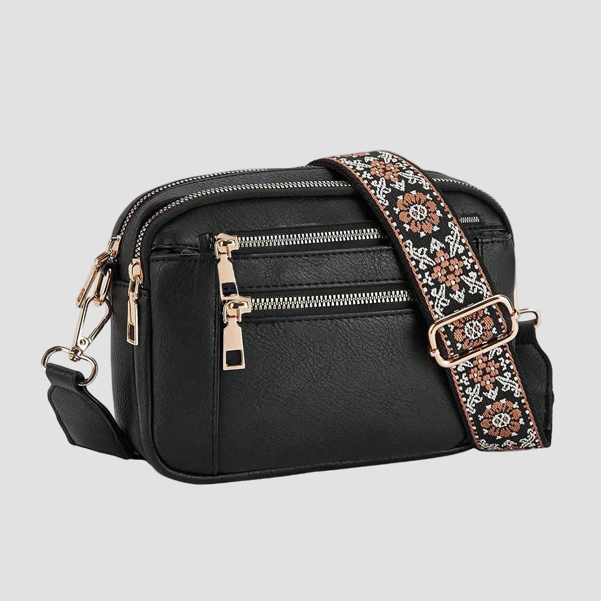 Elain - Vegaaninen nahkainen crossbody-laukku