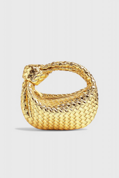 Sage Bolso Satchel Mini Woven -laukku