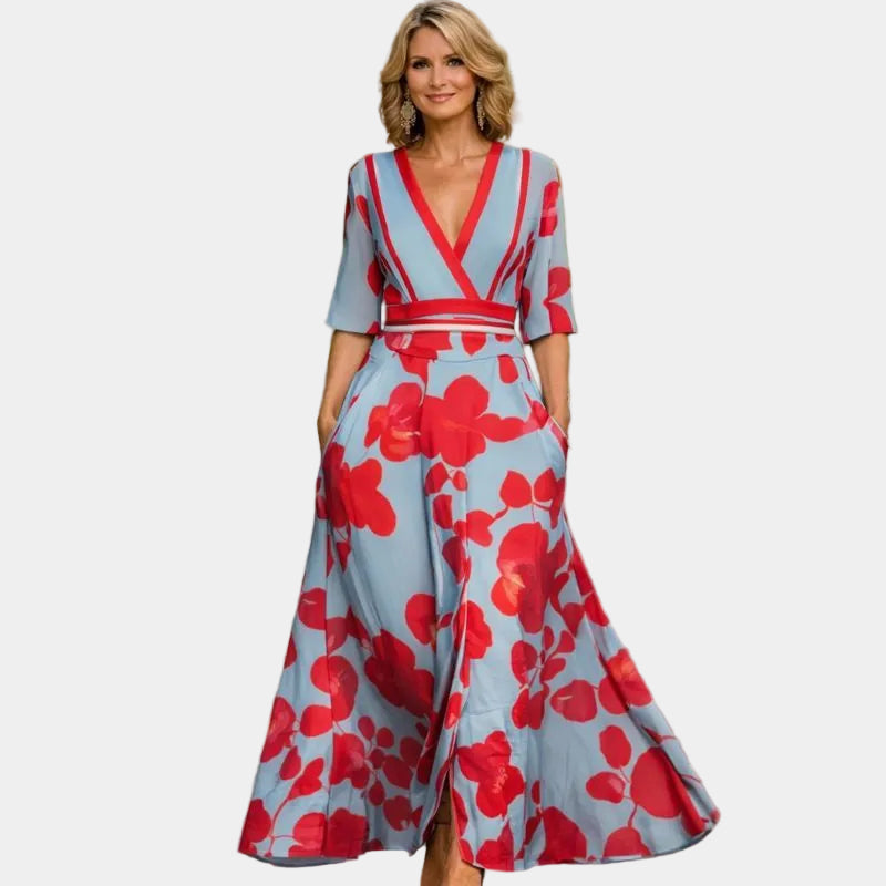 Danae - Tyylikäs maxi-mekko