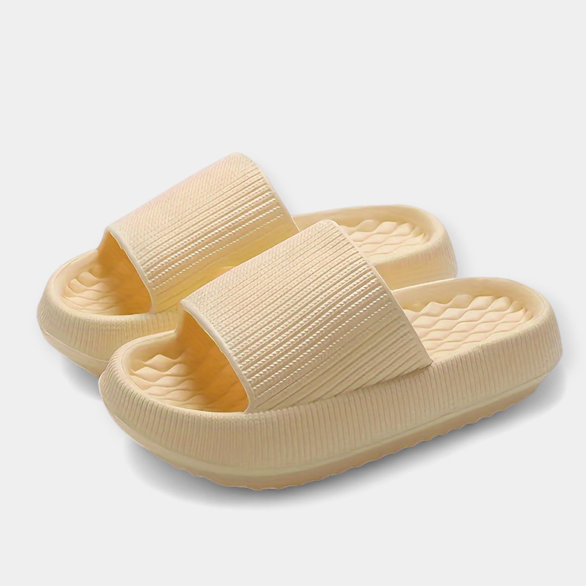Kesäiset Slip-On Sandaalit Paksupohjaisina
