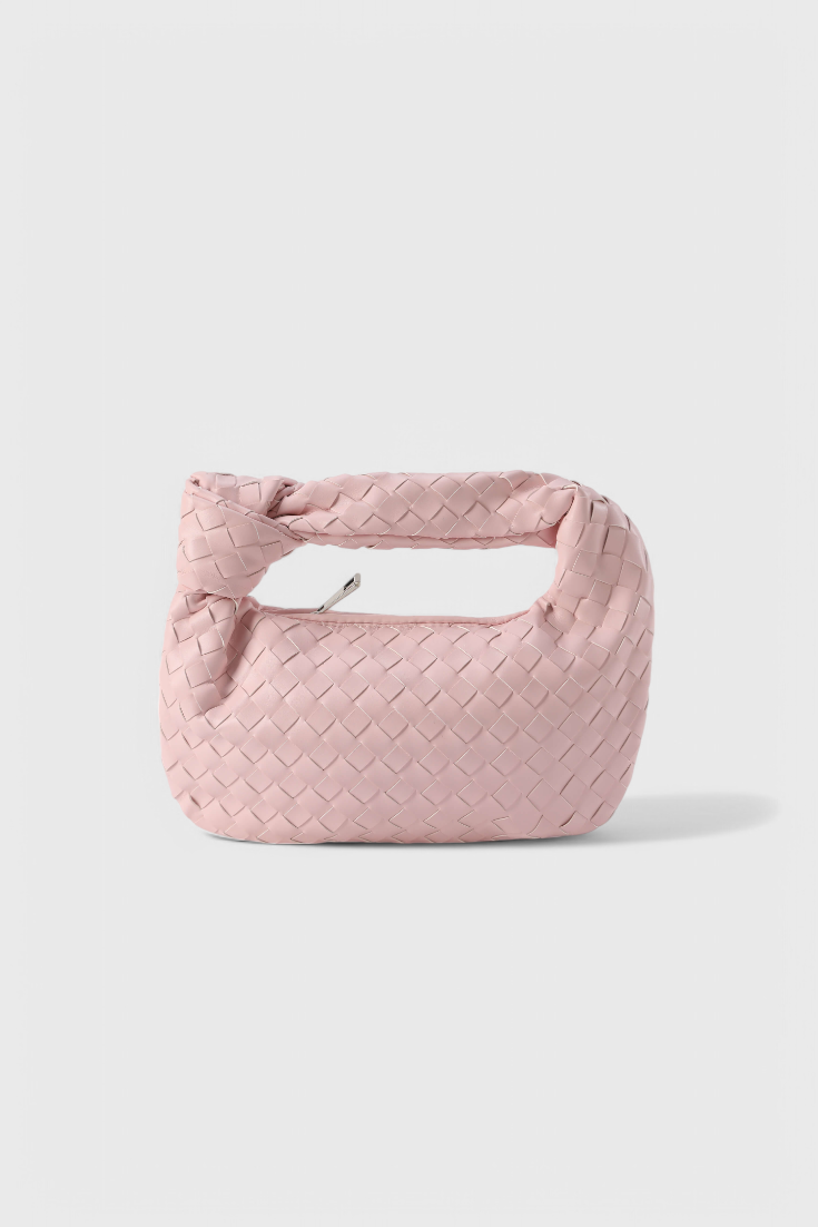 Sage Bolso Satchel Mini Woven -laukku
